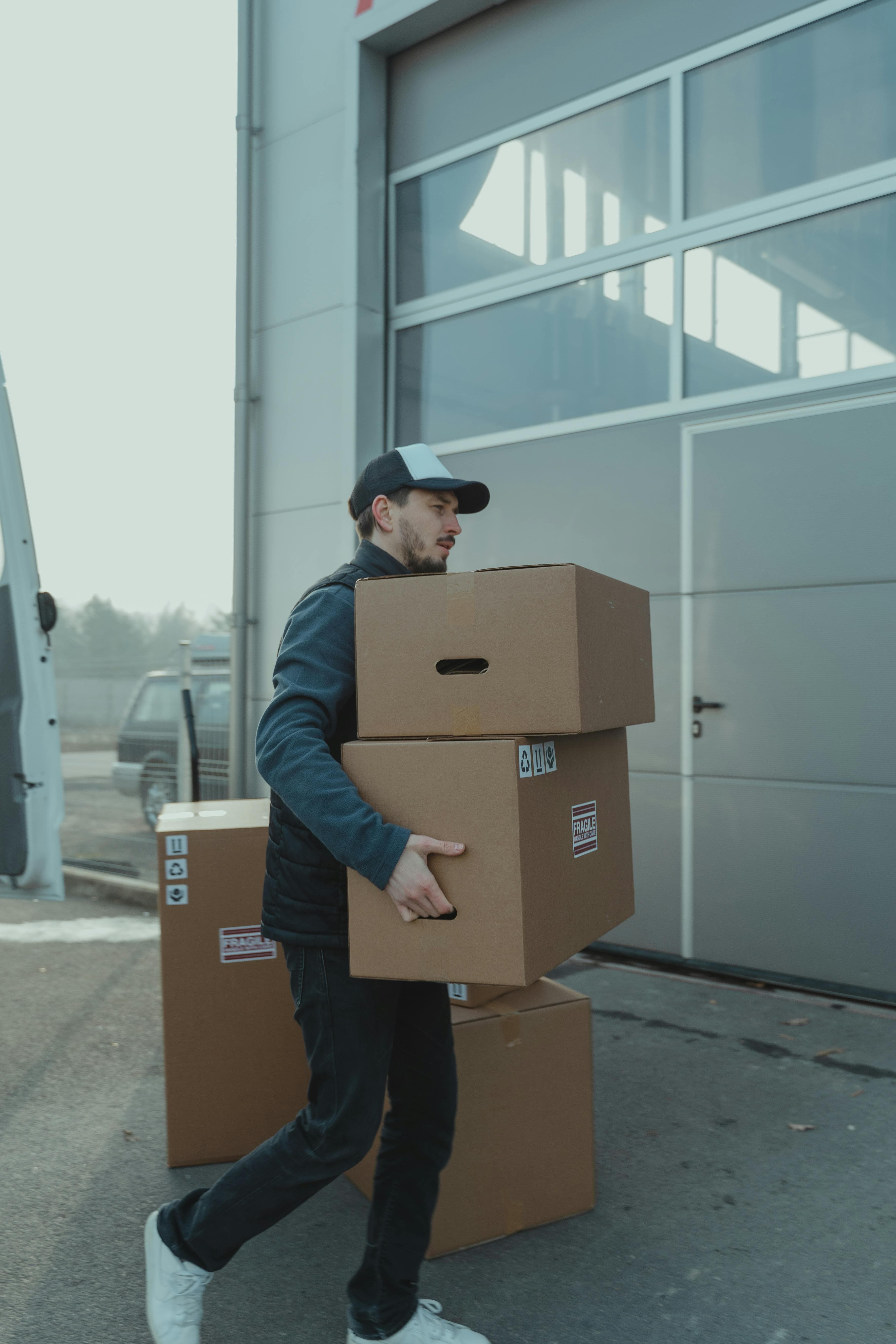 Business person using Kitions